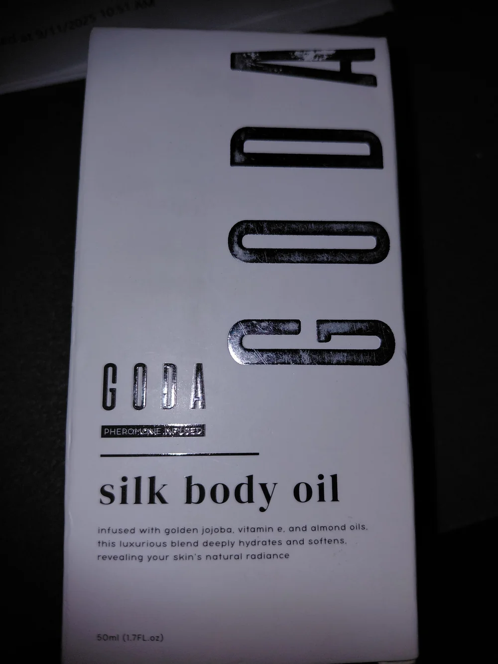 Silk Body Oil — White